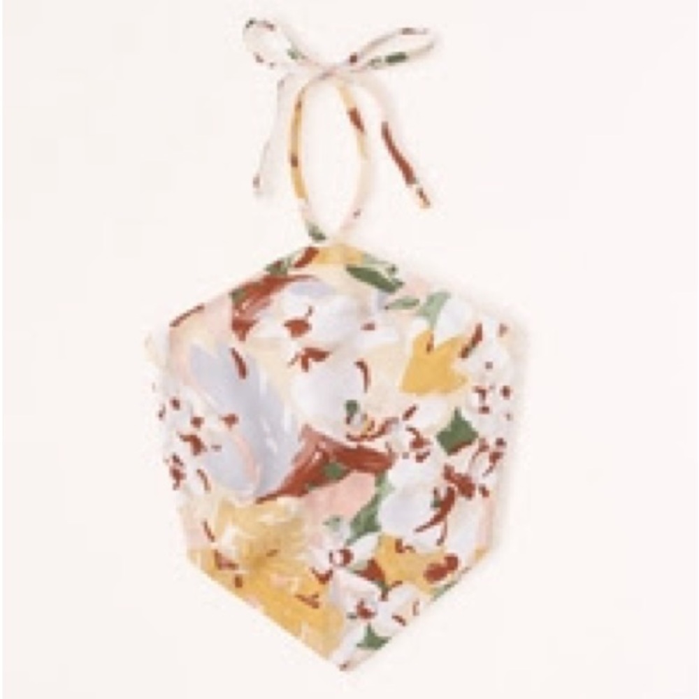 Abercrombie Halter Scarf Top
